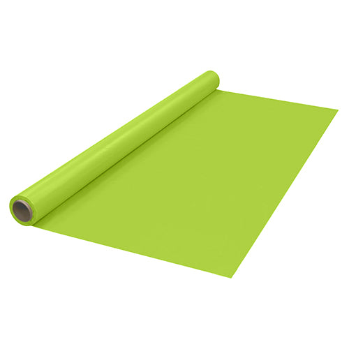 40 in. x 100 Ft. Citrus Green Plastic Table Cover Roll