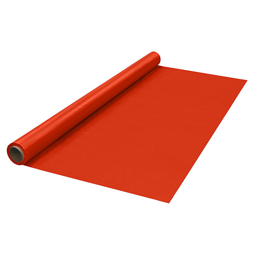 40 in. x 100 Ft. Red Plastic Table Cover Roll