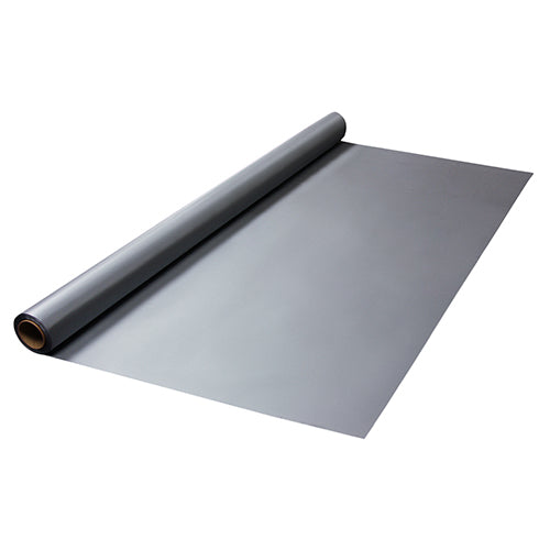 40 in. x 100 Ft. Silver Plastic Table Cover Roll