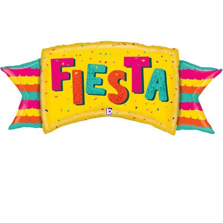 332 46&quot; Fiesta Balloon Banner Foil Balloon