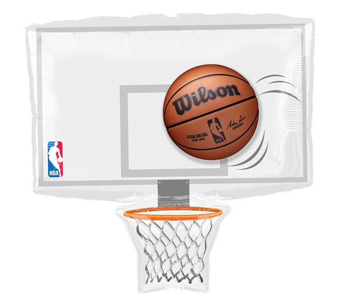 485A 24" NBA WILSON BACKBOARD SHAPE FOIL BALLOON