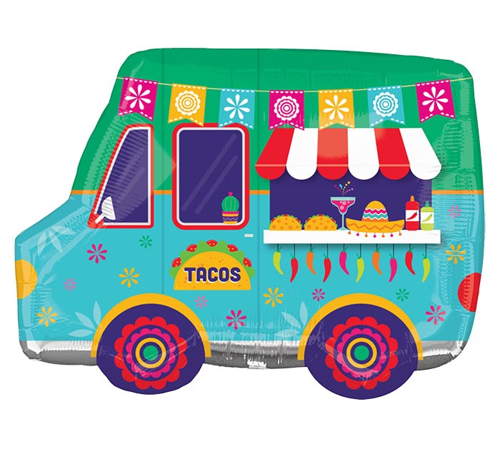 218 26" PKG PTY TACO TRUCK FIESTA TIME
