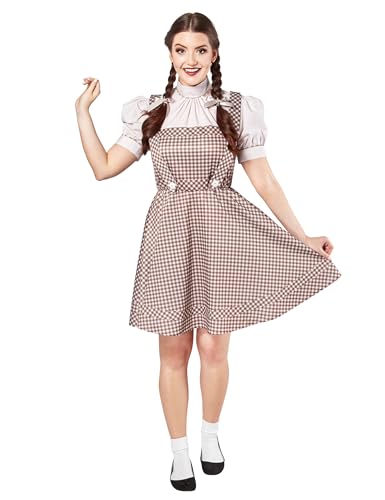 Dorothy Black &amp; White Adult Costume Size:M