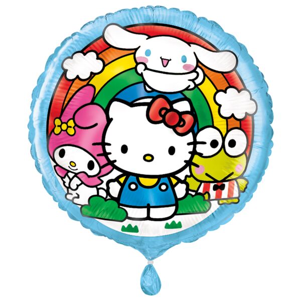 C011 18" Hello Kitty and Friends Foil Balloon