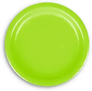 Creative Converting 793123B 7" Lime Green Paper Plate 24 Count