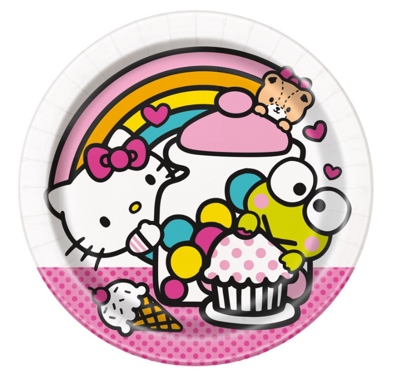 Hello Kitty and Friends Dessert Plates