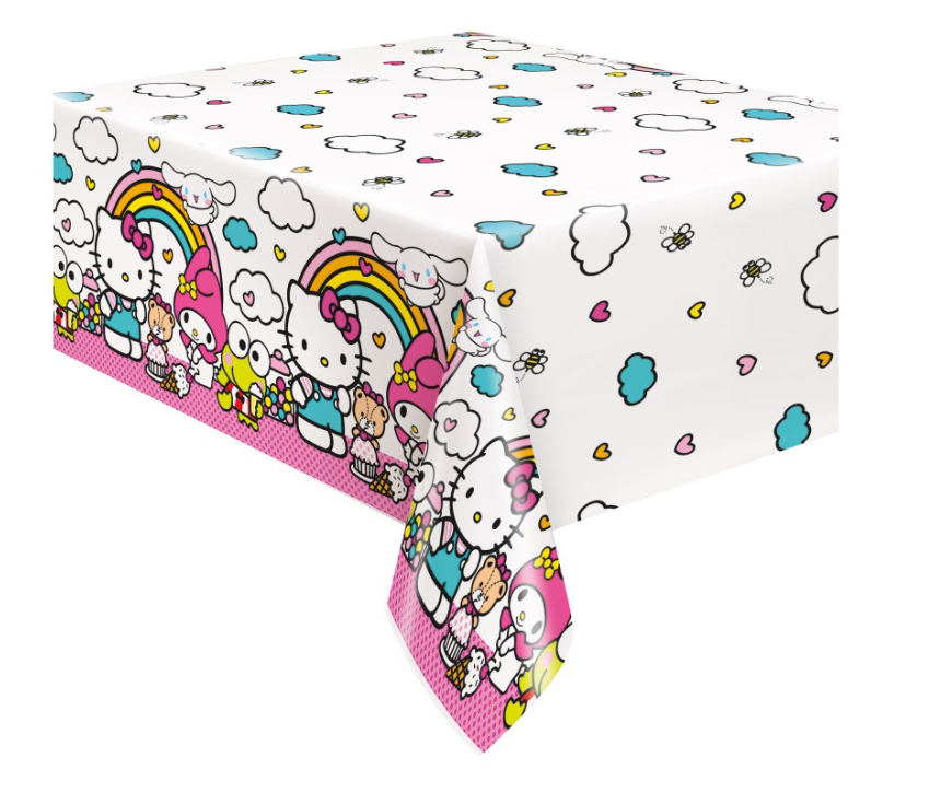 Hello Kitty and Friends Plastic Table Cover