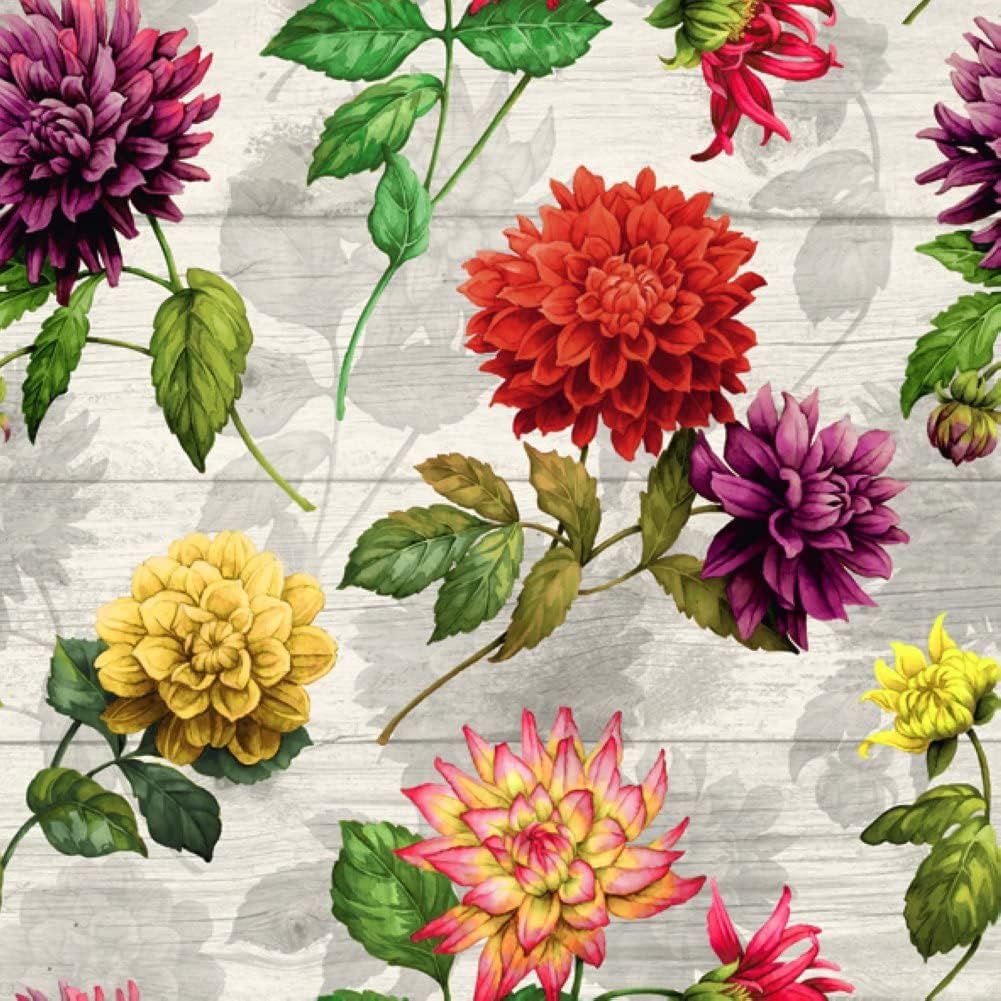 Paper Napkins GEMMA cream 20-Count 3-Ply Lunch Napkins 6.5 x 6.5 inches