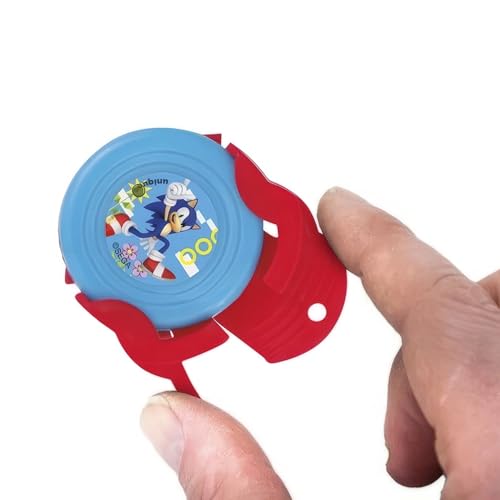 Sonic the Hedgehog Red & Blue Disc Shooter Party Favors - (4 Count)