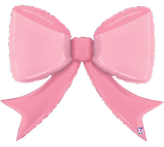 355 41" GEN PRETTY PINK BOW SHAPE