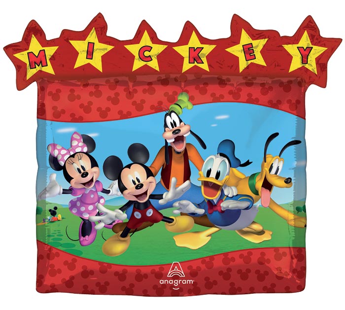 706 25" PKG CHA MICKEY CLUBHOUSE SUPERSHAPE