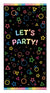 Neon Let's Party Door Cover