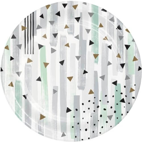 Minted Milestone 7 inch Paper Plates 
