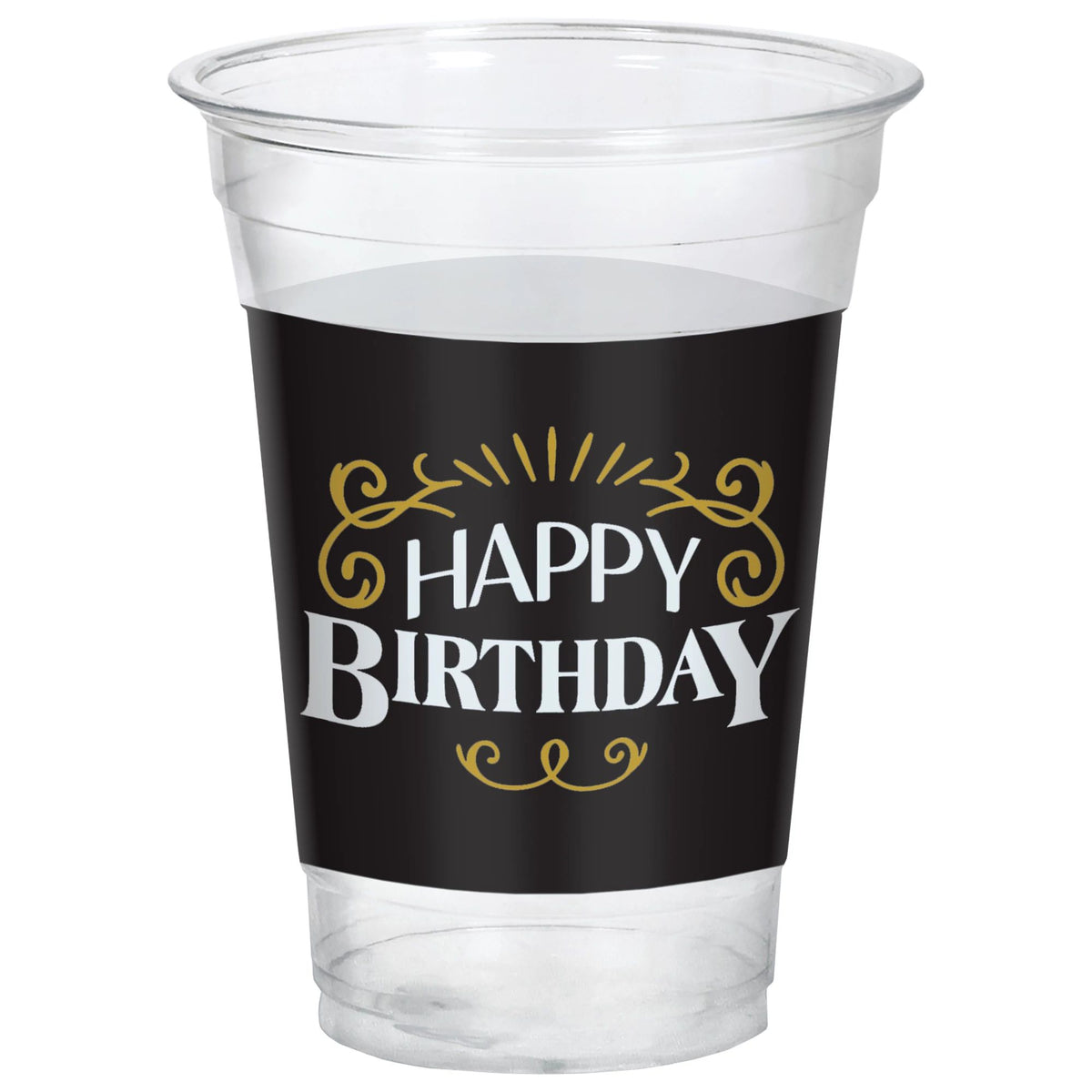 Better with Age Birthday Plastic Cups
