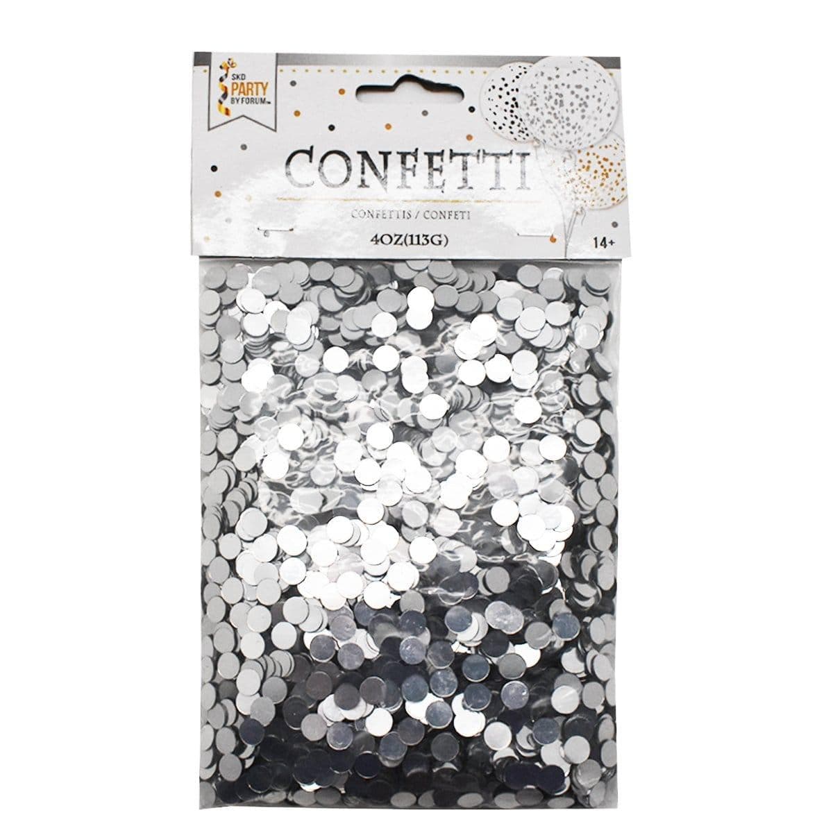 Dot Confetti - Silver