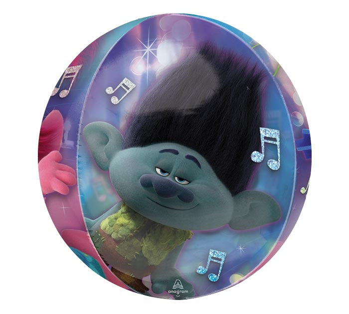 620 15" PKG TROLLS WORLD TOUR ORBZ BALLOON