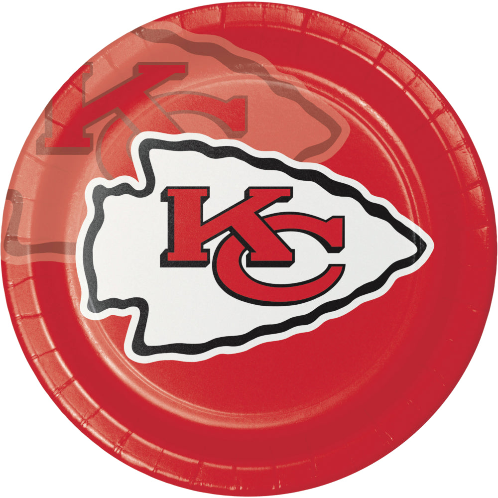 Kansas City Chiefs Plates 9"