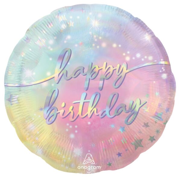 283 17&quot; Luminous Birthday Foil Balloon