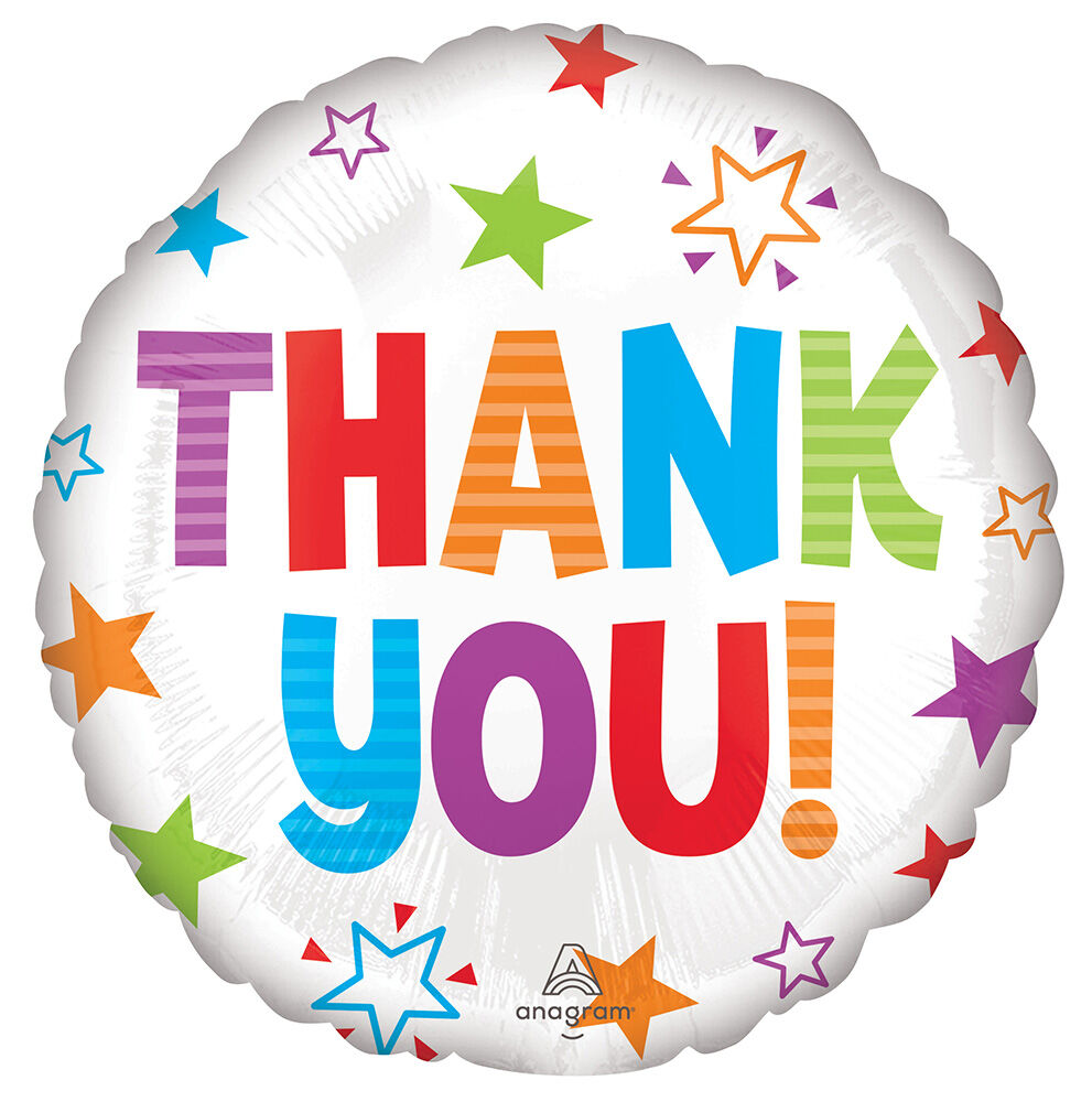 846 17" Thank You Foil Balloon