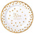 "Love" Round Premium Plastic Plates, 10 1/4"