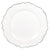 Ornate Premium Plastic Plates w/ Silver Trim, 7 3/4"