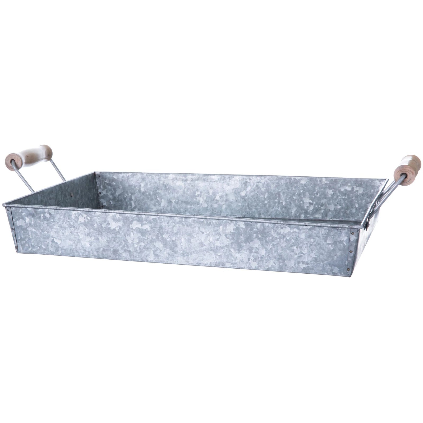 BBQ Galvanized Metal Tray