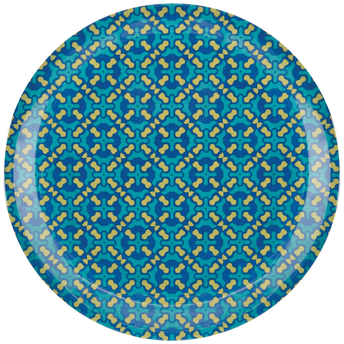 Summer Boho Melamine 10 1/2&quot; Dinner Plates, 4 Pack