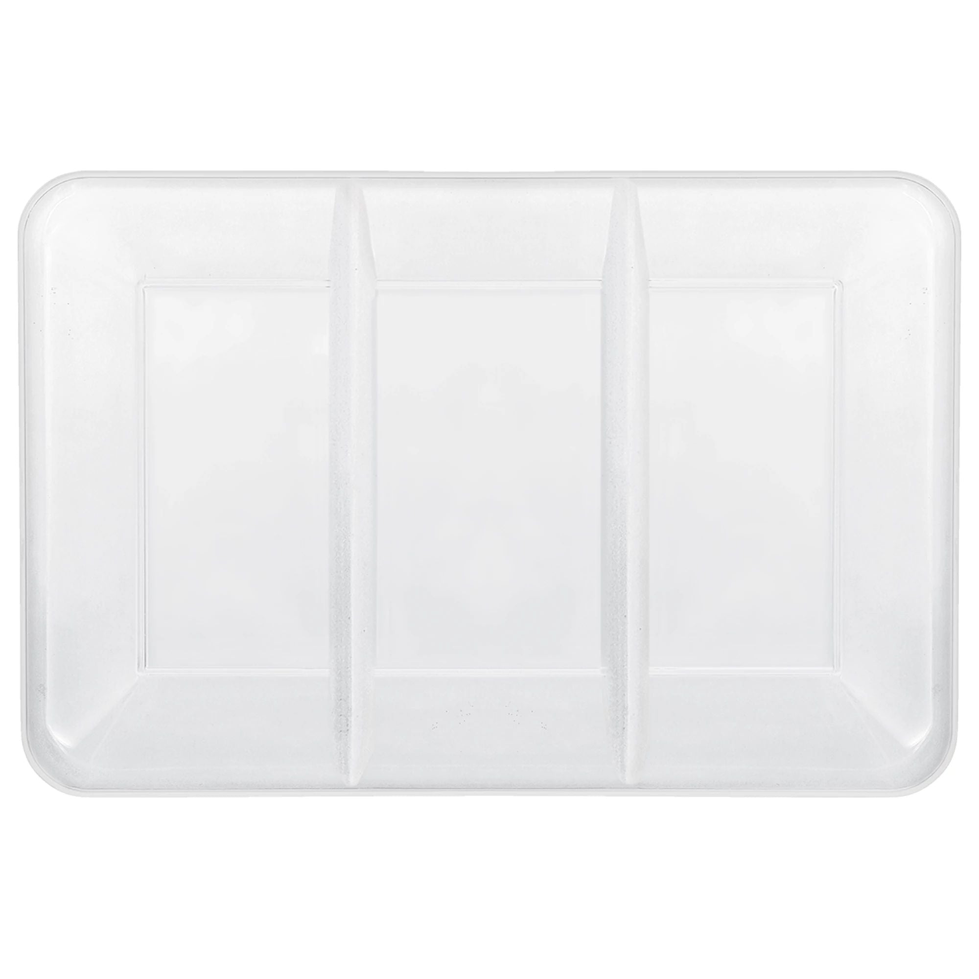 Compartment Tray, Recyclable - White