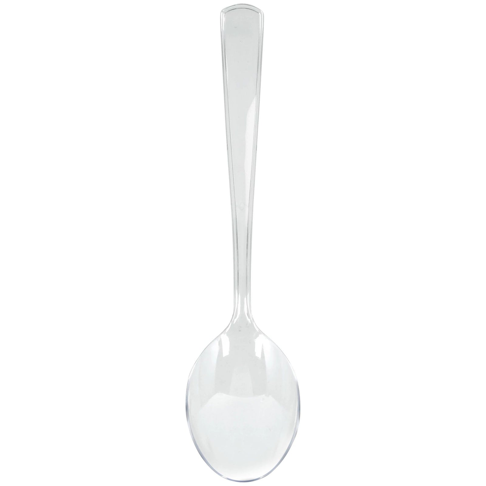 Packaged Serving Spoons, Recyclable - Clear