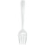 Packaged Serving Forks, Recyclable - Clear