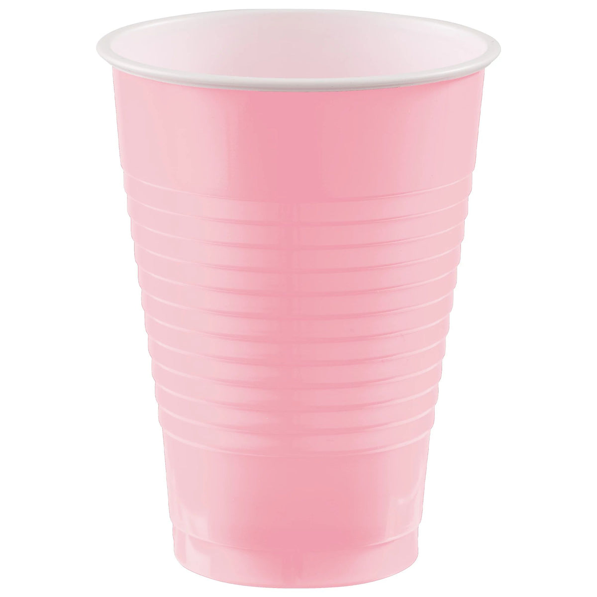 12 oz. Plastic Cups - 50 Ct - Rose