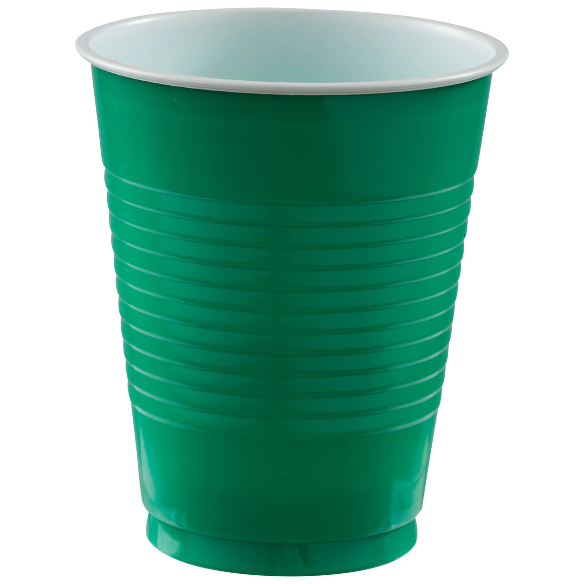 18 oz. Plastic Cups - 50 Ct - Festive Green