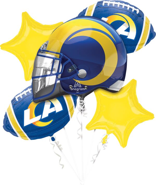 NFL Balloon Bouquet - Los Angeles Rams