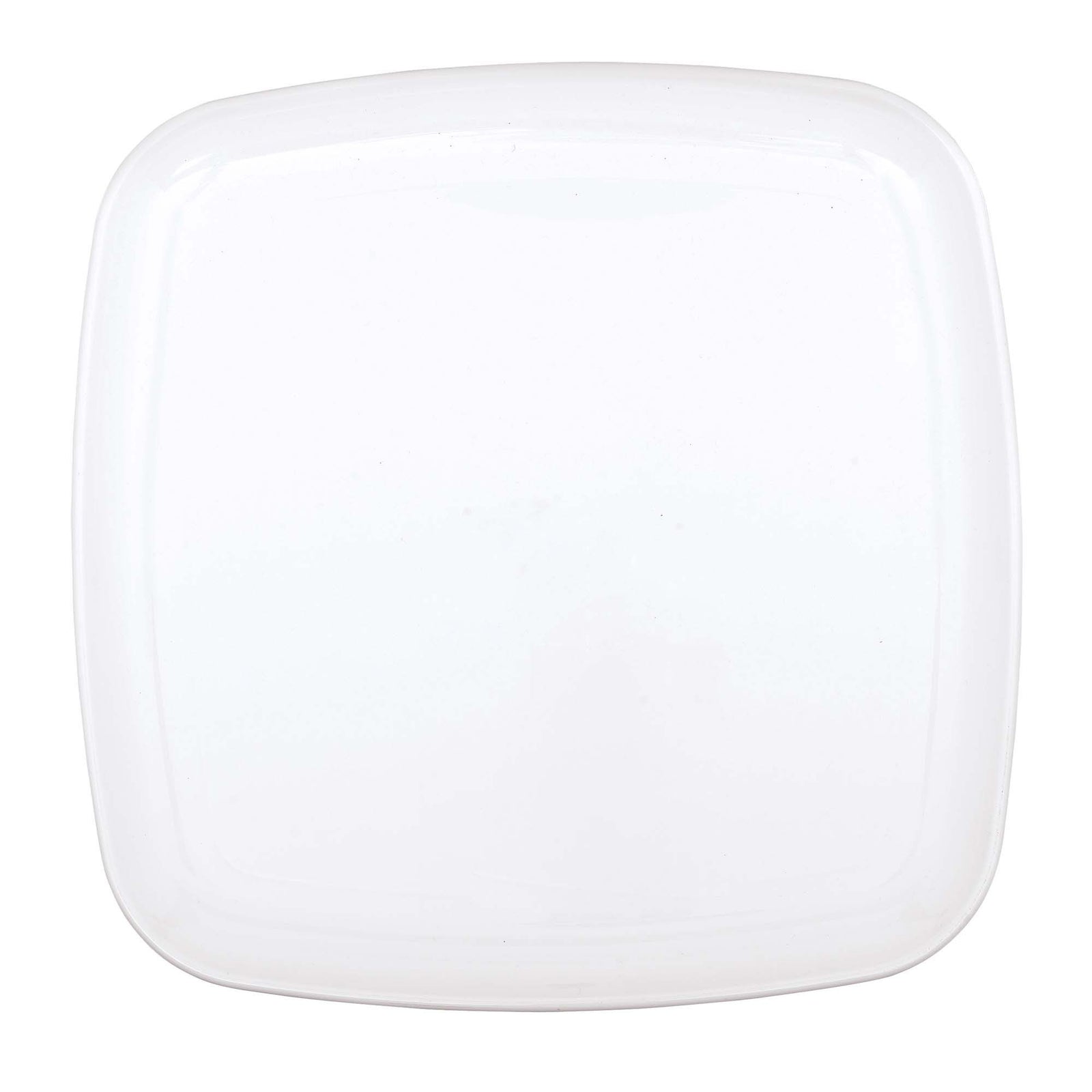 Square Platter - White