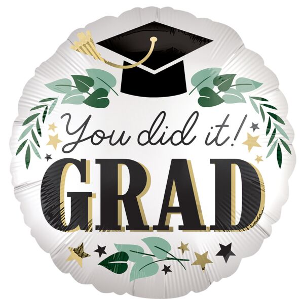 18&quot; You Did It Grad Foil Balloon