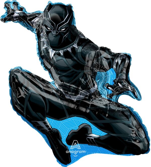 32" Black Panther Foil Balloon