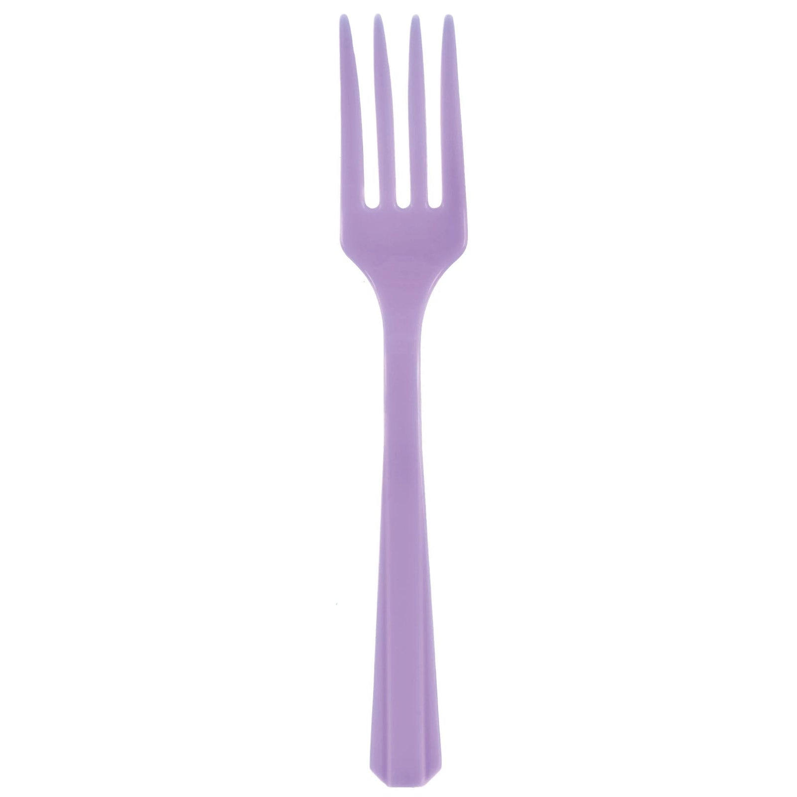 Value Reusable Plastic Forks, Mid Ct. - Lavender