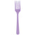 Value Reusable Plastic Forks, Mid Ct. - Lavender