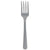 Value Reusable Plastic Forks, Mid Ct. - Silver