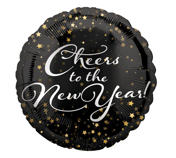 18&quot; CHEERS TO THE NEW YEAR FOIL BALLOON