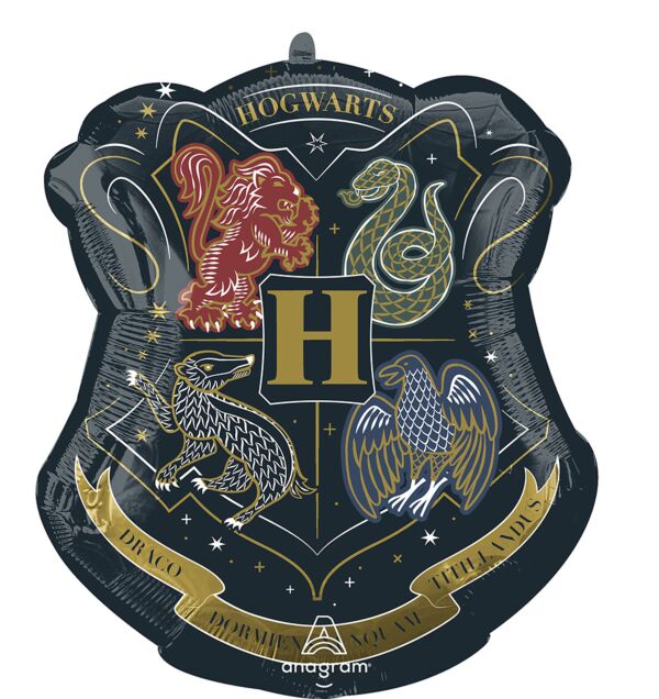 782 22" Harry Potter Hogwarts Crest Foil Balloon