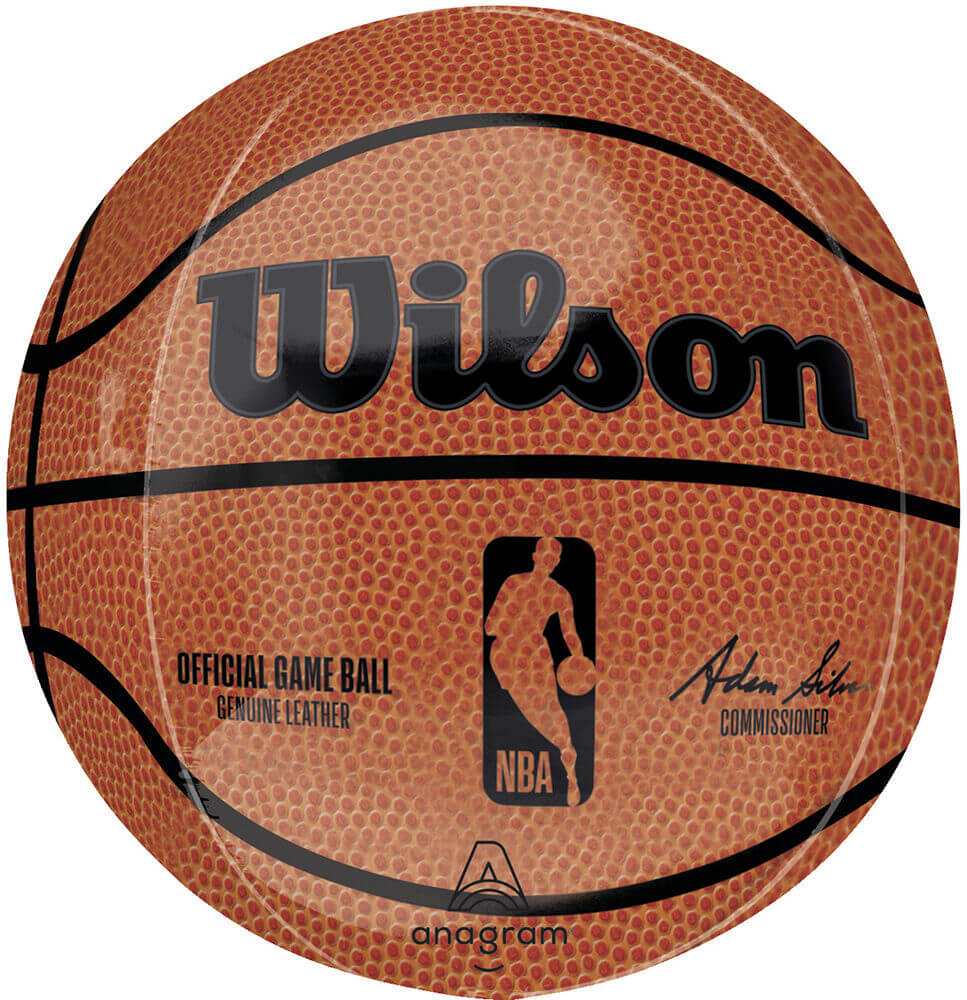 16&quot; NBA Wilson Basketball Foil Balloon