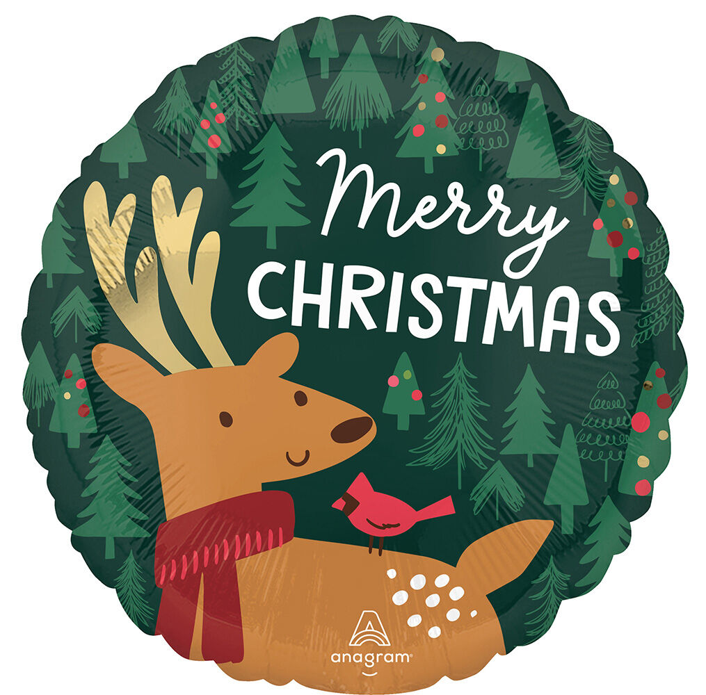 17" Modern Christmas Reindeer