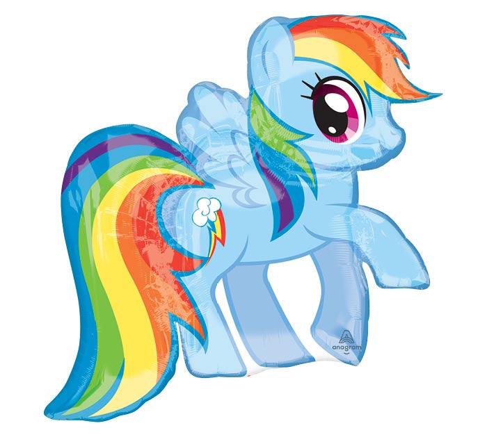 608 28" MY LITTLE PONY FOIL BALLOON