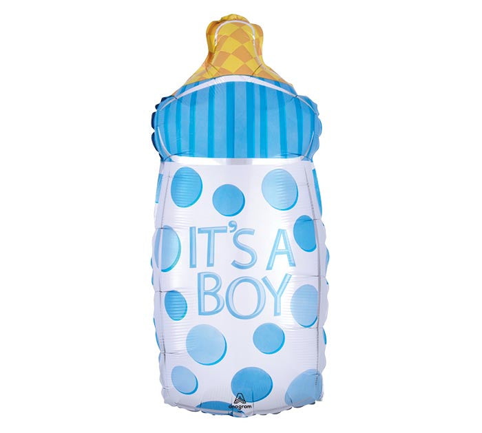 23"PKG IT'S A BOY BOTTLE STANDARD SHAPE