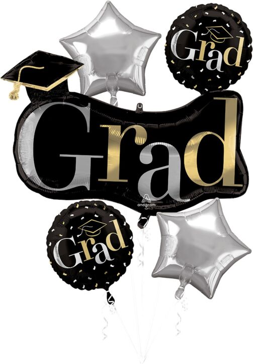 Class Dismissed Graduation Balloon Bouquet