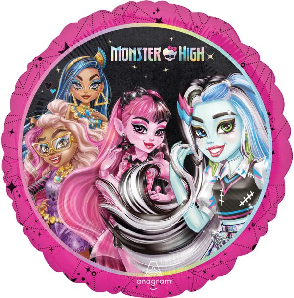 219 17" MONSTER HIGH FOIL BALLOON