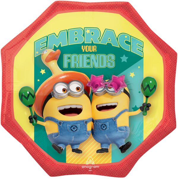 672 22" Despicable Me 4 Foil Balloon
