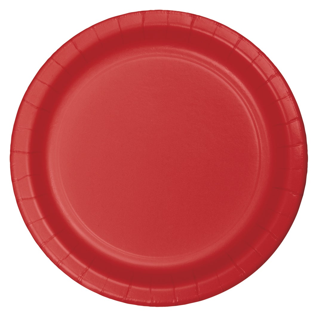 Classic Red 9" Dinner Plates