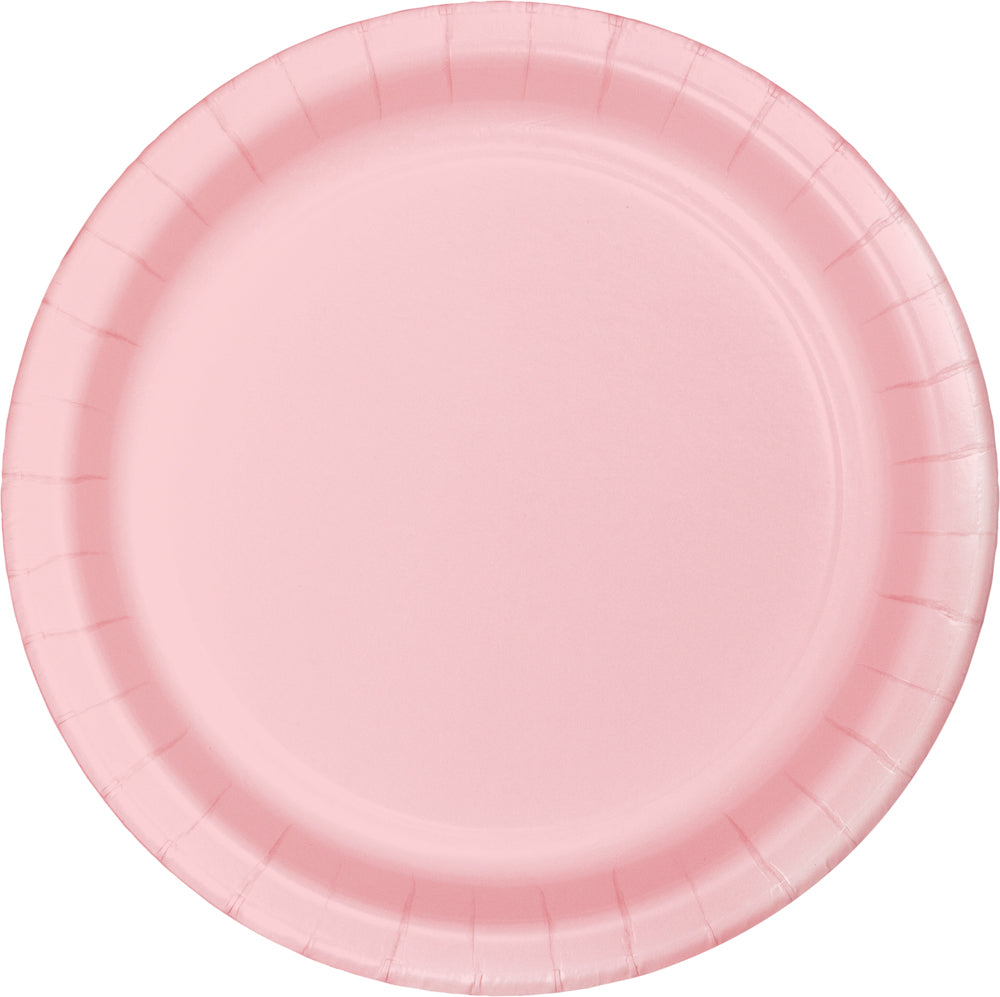 Classic Pink Luncheon Plates